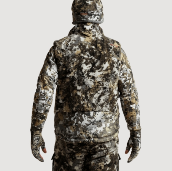 SITKA Hunting Jacket Fleece Fanatic Vest Camo Hunting Vest NEW - Picture 5 of 7